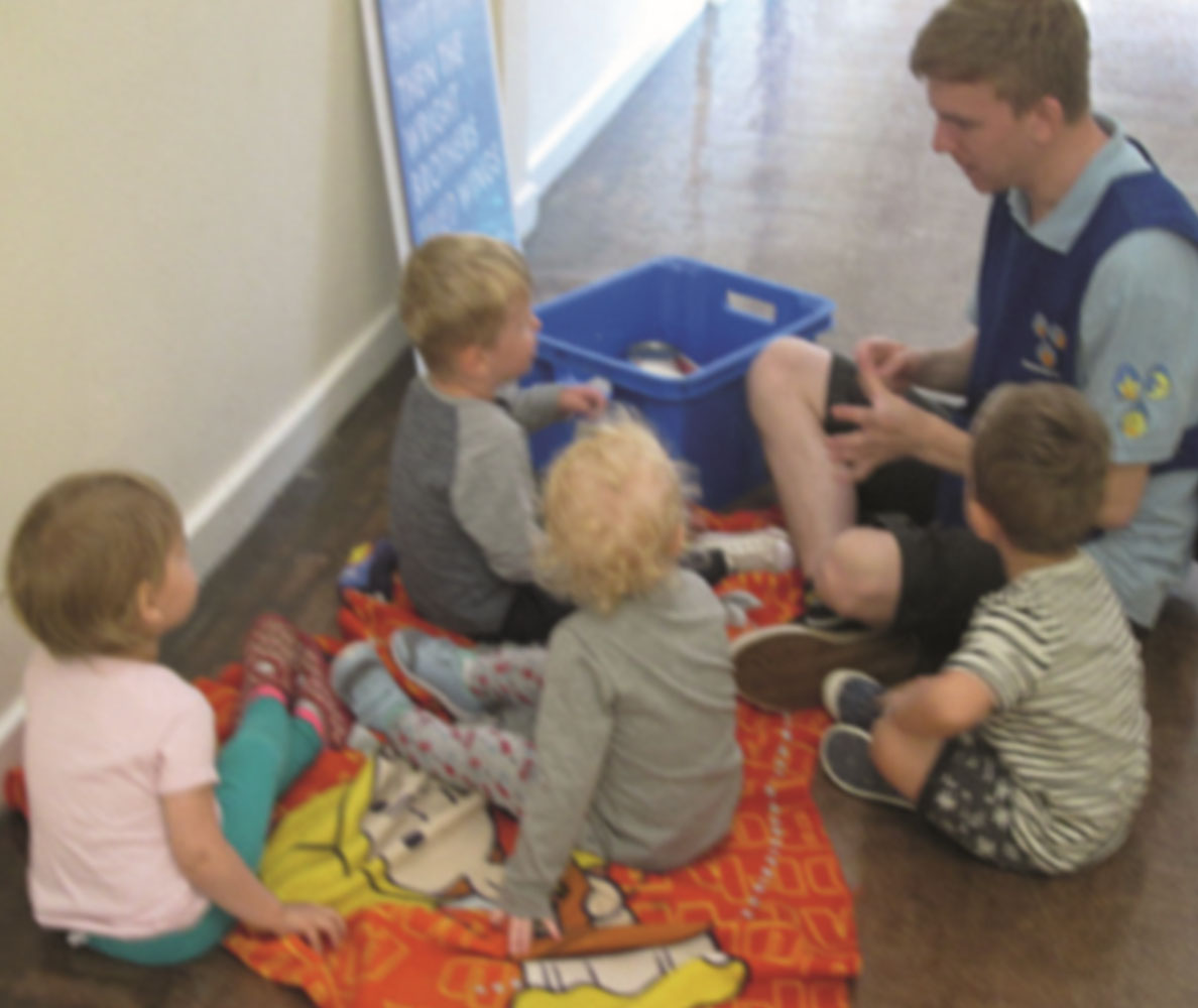 Daily activities at nursery